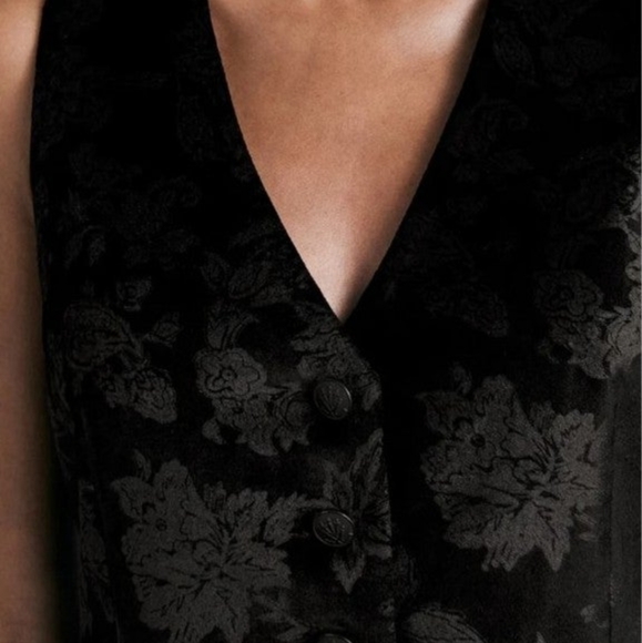 Rage & Bone Vanessa Velvet Vest - Picture 5 of 9